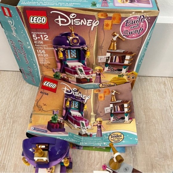 LEGO Disney Tangled Series Rapunzel's Castle Bedroom Set 41156 - Picture 3 of 6